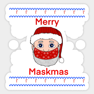 Merry Maskmas Sticker